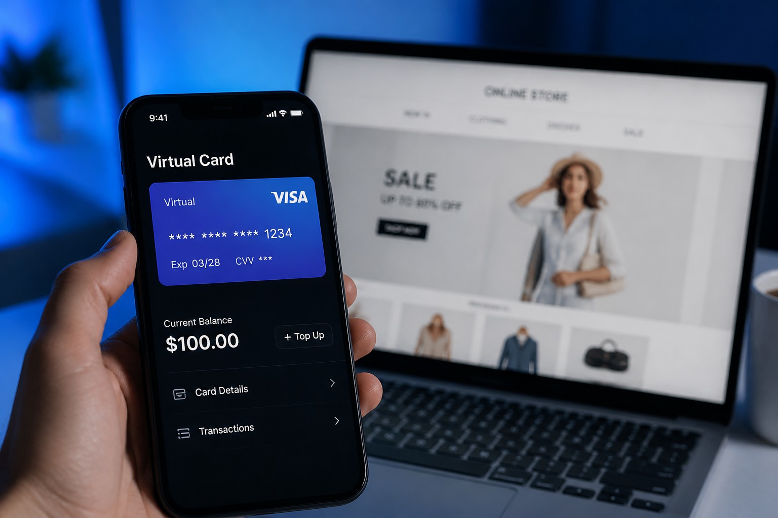 ONEO Swiss virtual VISA